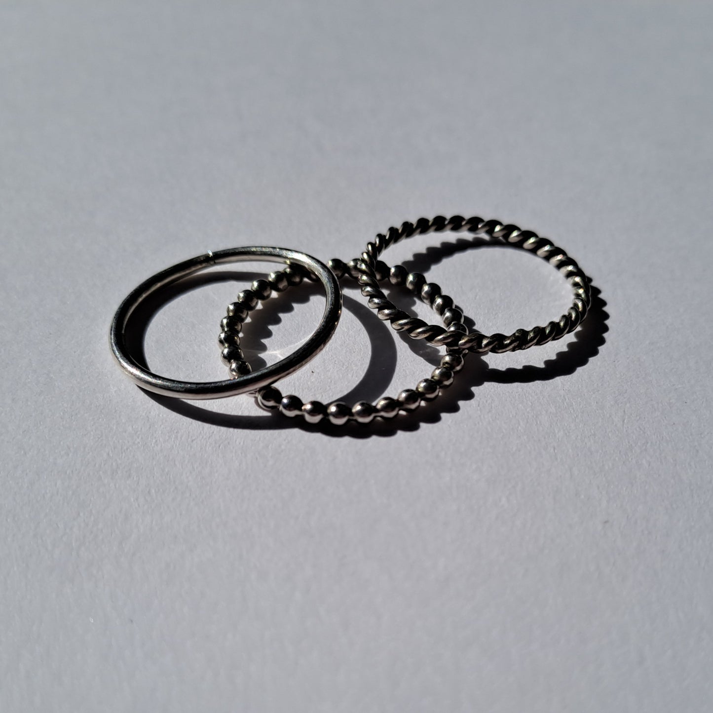 Silver Twist Ring